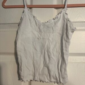 White crop tank!